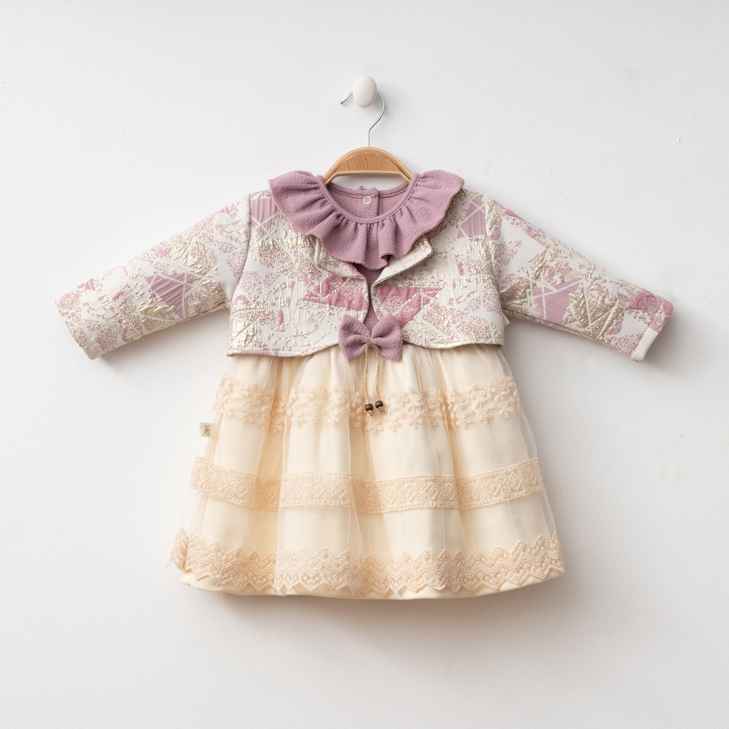 ROBE BEBE ADORABLE RB101 + Bas Collant Cadeau 🎁