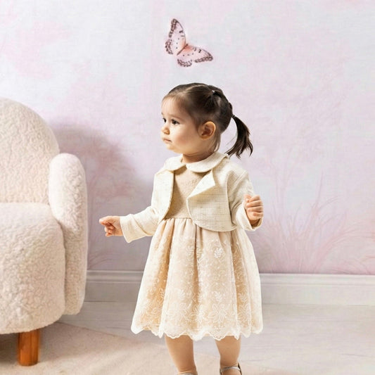 ROBE BEBE ADORABLE RB106 + Bas Collant Cadeau 🎁