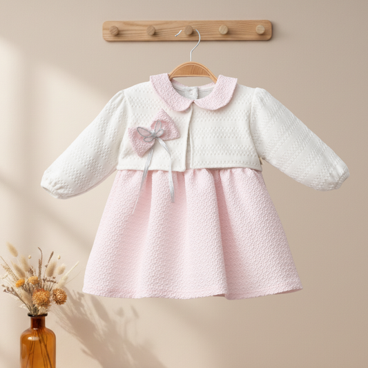 ROBE BEBE ADORABLE RB103 + Bas Collant Cadeau 🎁